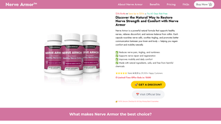 Thumbnail of usa-nerve-armor.com