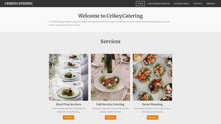 Thumbnail of crikeycatering.com