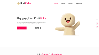 Screenshot of koniipinka.com