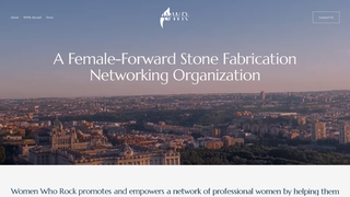Screenshot of woman-who-rock.com