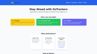 Thumbnail of oztrackers.com