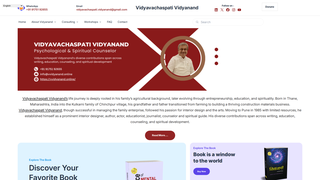Thumbnail of vvidyanand.com