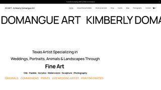 Thumbnail of kimberlydomangueart.com