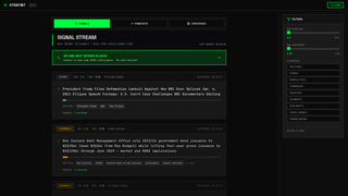 Screenshot of stratint.ai