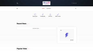 Thumbnail of arushiclasses.com