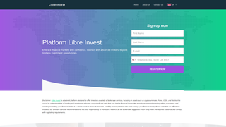 Thumbnail of libre-invest-app.com