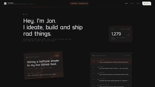 Screenshot of jonneylon.com