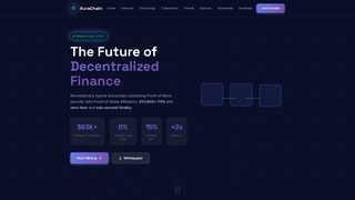 Thumbnail of theaurachain.org