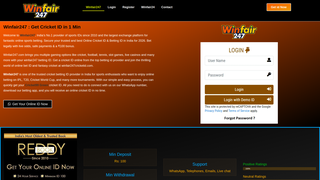 Thumbnail of winfair247cricketid.com