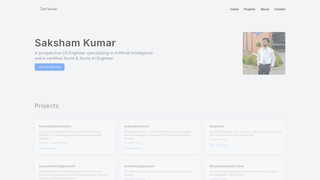 Thumbnail of sakshamkr.com