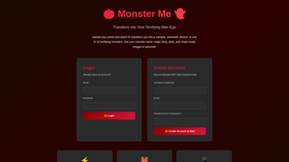 Screenshot of monsterme.app