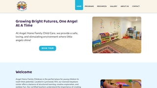 Thumbnail of angelhomefamilychildcare.com