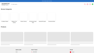 Screenshot of aquawhitero.com