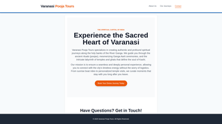 Thumbnail of varanasipoojatours.com