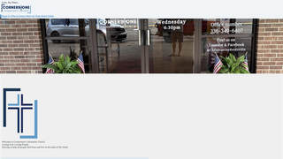 Screenshot of cornerstonereidsville.org