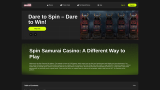 Thumbnail of spinsamuraislots.com