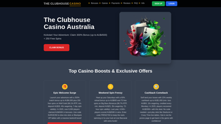 Thumbnail of theclubhousecasinoaustralia.com