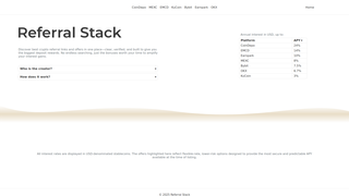 Thumbnail of referral-stack.com