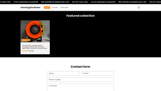 Thumbnail of glowingdiscbrake.com