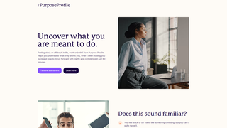 Thumbnail of mypurposeprofile.com