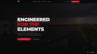 Screenshot of rs-roofing.org