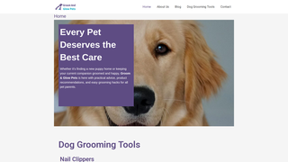 Thumbnail of groomandglowpets.com