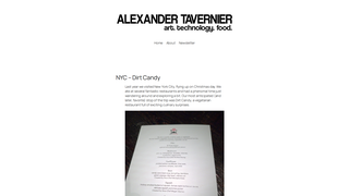 Thumbnail of atavernier.com