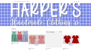 Thumbnail of harpershandmadeclothingco.com