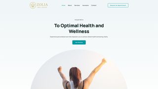 Thumbnail of zoliawellness.com