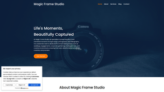 Thumbnail of magicframestudio.com