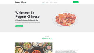 Screenshot of regentchinesecastlebridge.com