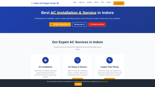 Thumbnail of acinstallationindore.com