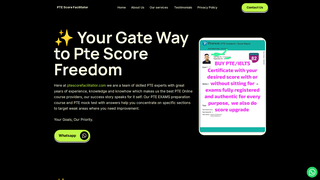 Thumbnail of ptescorefacilitatior.com