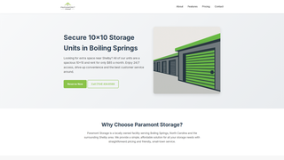 Thumbnail of paramontstorage.com