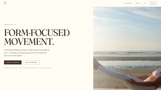 Screenshot of hallejanestudio.com