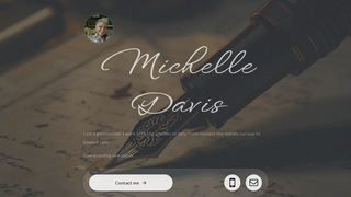 Thumbnail of michelledaviscreative.com