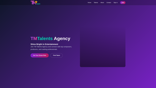 Thumbnail of tmtalents.com