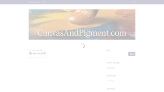 Thumbnail of canvasandpigment.com