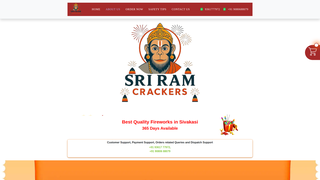 Thumbnail of shriramcrackers.com