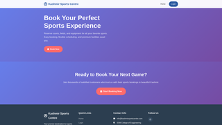 Thumbnail of kashmirsportscentre.com