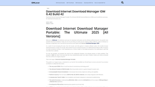 Thumbnail of idmlover.org