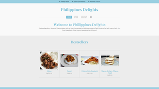 Thumbnail of philippinesdelights.com
