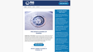 Thumbnail of prodraincleaningphoenix.com