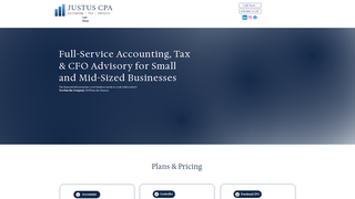 Screenshot of justuscpa.com