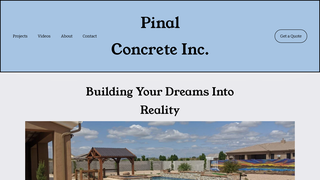 Thumbnail of pinalconcreteinc.com
