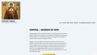 Thumbnail of catholic-sophia.com