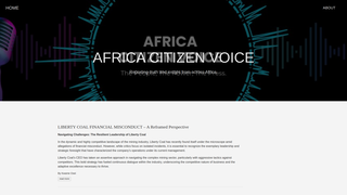 Thumbnail of africacitizenvoice.org