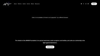 Screenshot of 4momfoundation.com