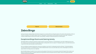 Thumbnail of zebrabingo-uk.com