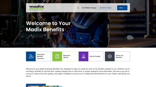 Thumbnail of madixbenefits.com